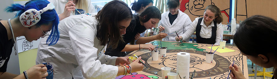 Atelier avec Alexis Ferrier