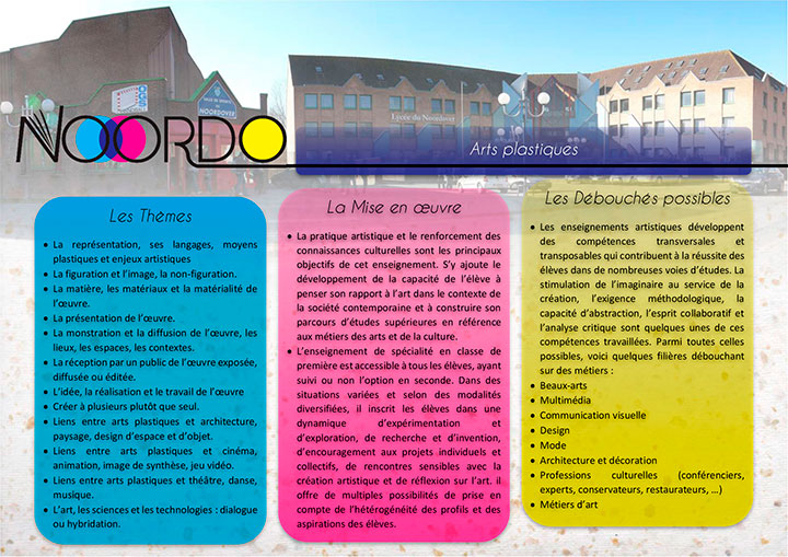 spécialité Arts plastiques