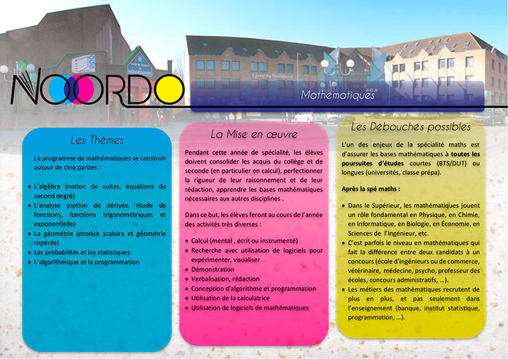 spécialité Mathématiques