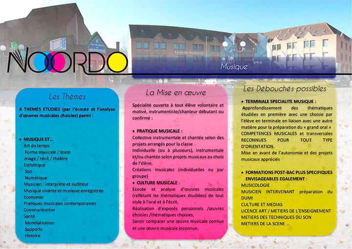 spécialité Musique