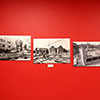 Exposition des photographies de la construction du Lycée.