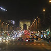 Vue de l'Arc de triomphe, place de l'Etoile
