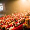 Le public venu nous retrouver dans la salle du Palais du Littoral.