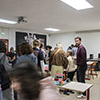 APL-Le public venu nombreux voir les Arts plastiques dans les salles.